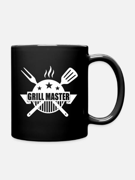 Grillmaster - Tasse einfarbig - Schwarz