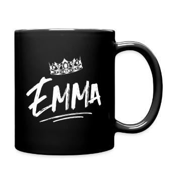 Emma - Tasse einfarbig - Schwarz - Rechts