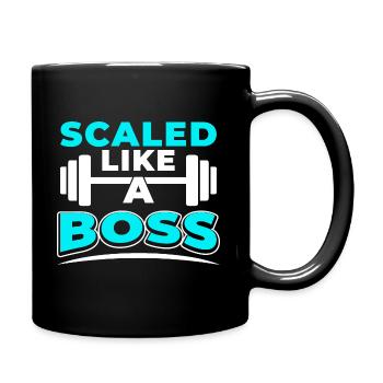 Balances comme un patron - Fitness - Mug uni - noir - Droite