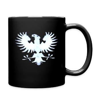 White Golden Eagle - Full Colour Mug - black - Right
