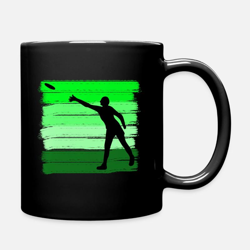 Friesbeesport Frisbee Disc Golf Disc Golf Player - Full Colour Mug - black