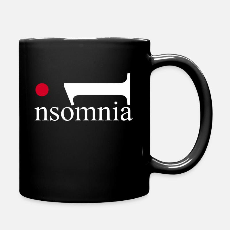 Insomnia. Sleep? What is that? Mind over Mattress. - Mug uni - noir