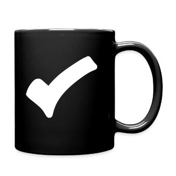 Hook Emoji Sketch Dessin - Mug uni - noir - Droite