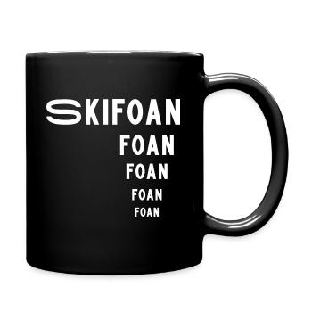 Skifoan - Tasse einfarbig - Schwarz - Rechts