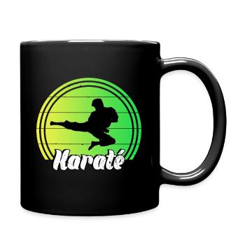 Karaté - Mug uni - noir - Droite