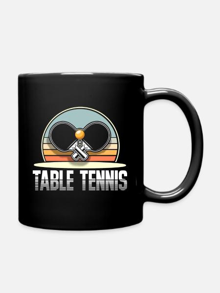 Ping-pong - Mug uni - noir