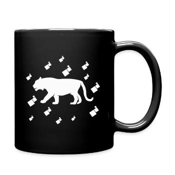 Tigre - Afrique - Nature sauvage - Safari - Conservation de la nature - Mug uni - noir - Droite