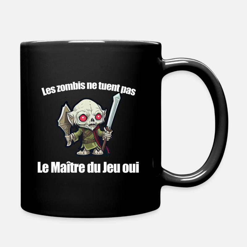 jdr maitre du jeu 5 - Mug uni - noir