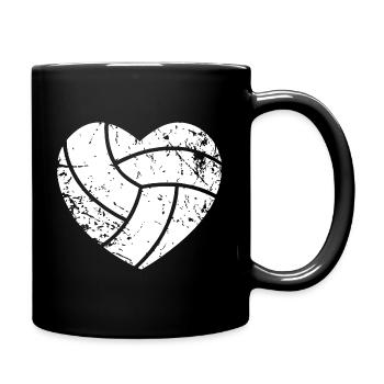 Volleyball - Full Colour Mug - black - Right