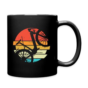 E-Bike Bike Cyclist Gift Bike Cyclist - Full Colour Mug - black - Right