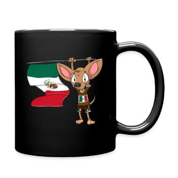 Mexico Chihuahua - Full Colour Mug - black - Right