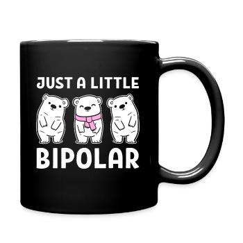 Wildtiertier Zoologe - Tasse einfarbig - Schwarz - Rechts