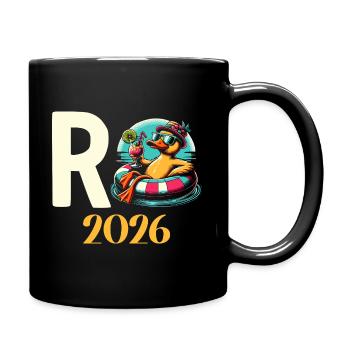 Pensioner Gift Pension 2026 Retirement - Full Colour Mug - black - Right