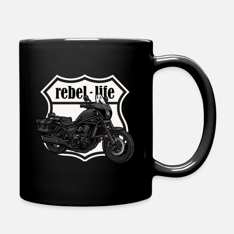 Chopper // Custom // Moto - Mug uni - noir