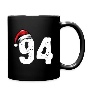 94 Number Christmas - Full Colour Mug - black - Right