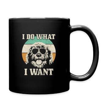 Goldendoodle Dog The Dood Gift - Full Colour Mug - black - Right