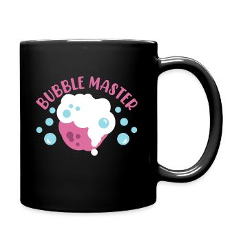 Hausgemachte Seife Haus-Frau Hobby Basteln - Tasse einfarbig - Schwarz - Rechts