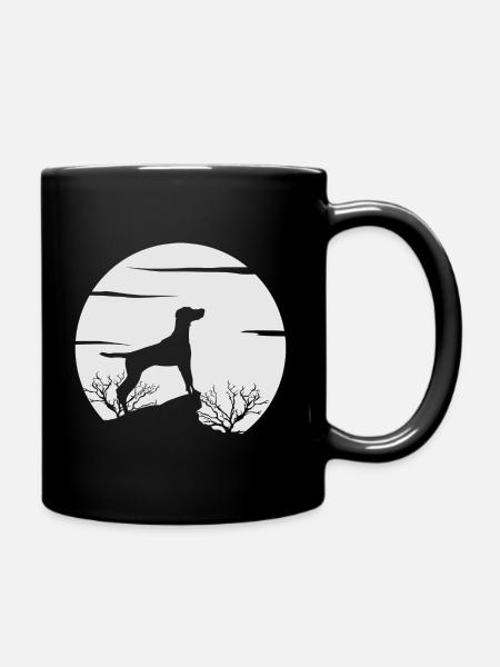 Vizsla - Full Colour Mug - black