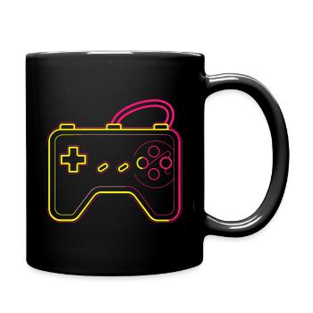 Retro Gaming Controller - Full Colour Mug - black - Right
