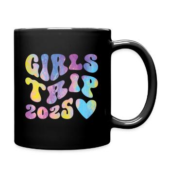 Week-end Filles Femmes Filles Voyage 2025 - Mug uni - noir - Droite