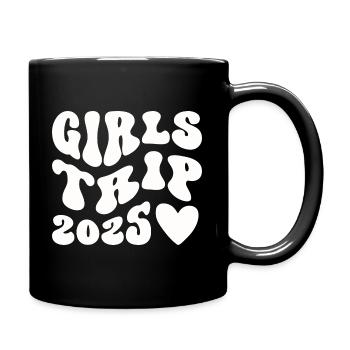 Week-end Filles Femmes Filles Voyage 2025 - Mug uni - noir - Droite