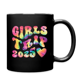 Week-end Filles Femmes Filles Voyage 2025 - Mug uni - noir - Droite