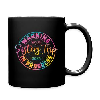 Avertissement de fin de semaine des infirmières Voyage des sœurs - Mug uni - noir - Droite
