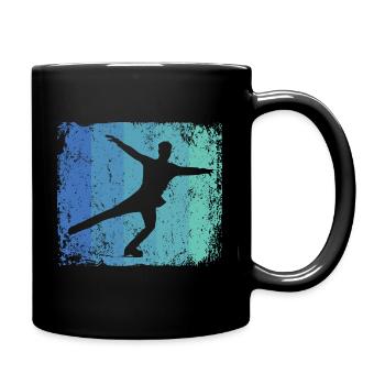 Patinage artistique Patinage artistique Patinage sur glace - Mug uni - noir - Droite