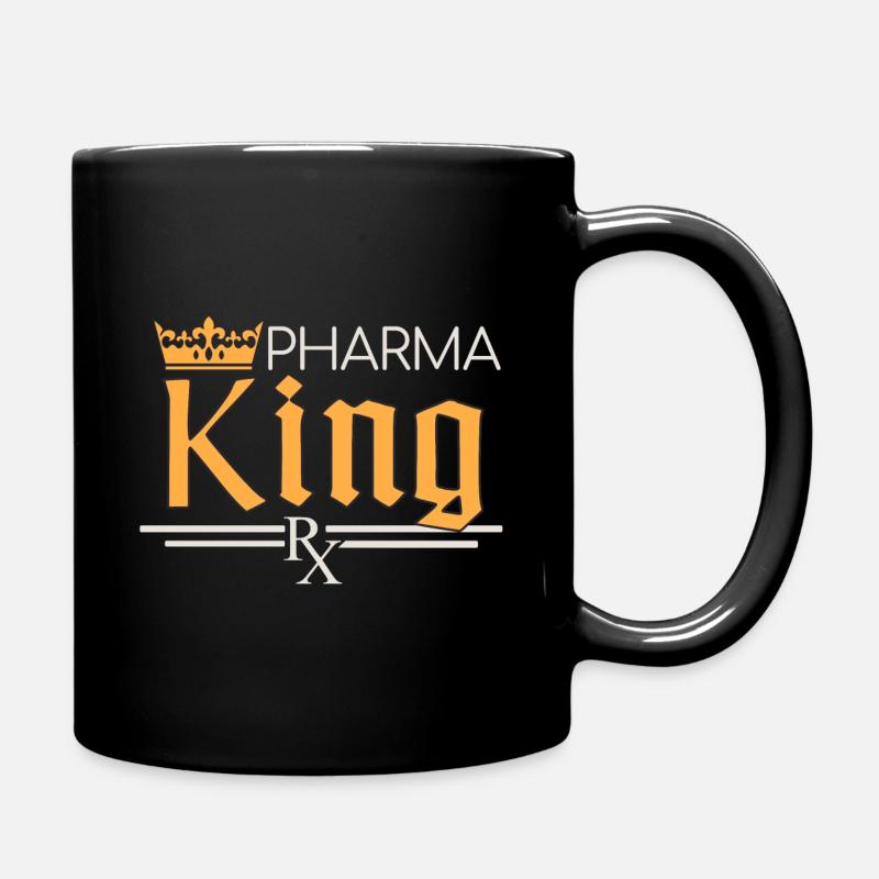 Apotheke | Pharma King - Tasse einfarbig - Schwarz