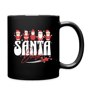 Santa Babe Christmas Christmas Figurines - Full Colour Mug - black - Right