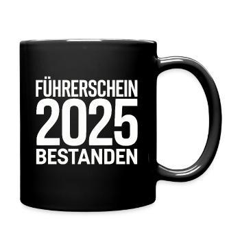Permis de conduire 2025 passé - Mug uni - noir - Droite