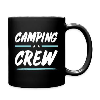 Équipe de camping - Mug uni - noir - Droite