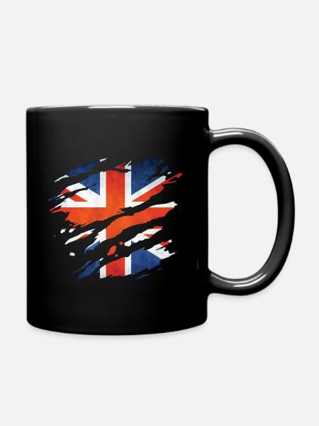 great britain 1 01 - Tasse einfarbig - Schwarz