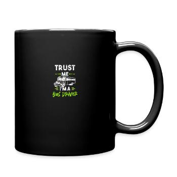 Chauffeur de bus - Mug uni - noir - Droite