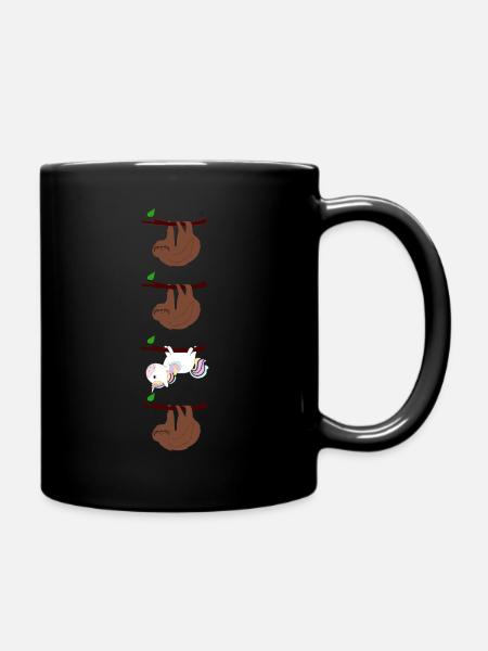 Sei anders als die anderen - Tasse einfarbig - Schwarz