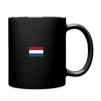 Dutch Pride - Tasse einfarbig - Schwarz - Rechts