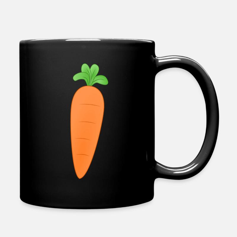 Carotte - Mug uni - noir