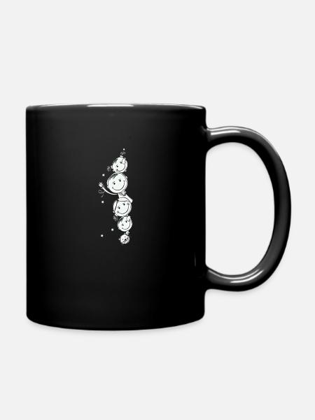 Familie - Tasse einfarbig - Schwarz