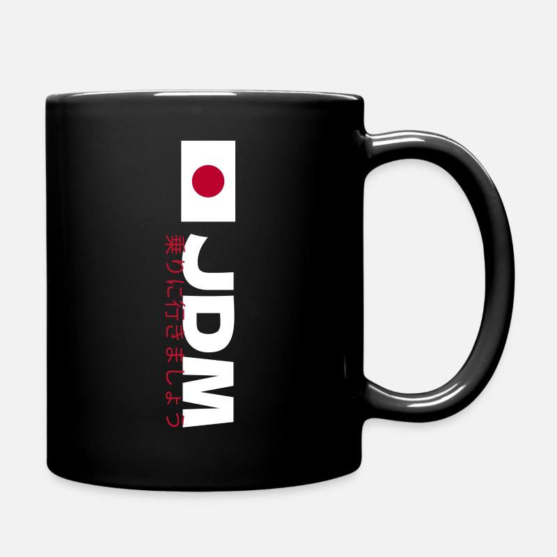 JDM_One - Tasse einfarbig - Schwarz