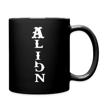 Peace – Spiritual Energy - Full Colour Mug - black - Right