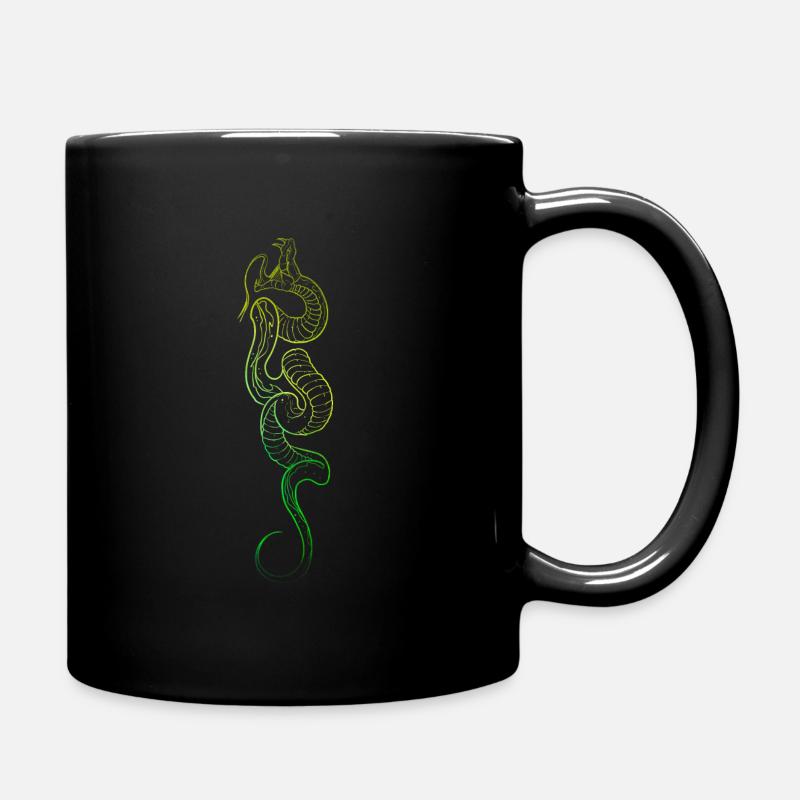 Serpent original - Mug uni - noir