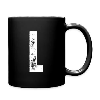 L - Full Colour Mug - black - Right