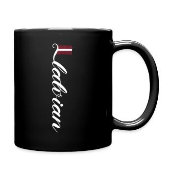 Lithuania - Full Colour Mug - black - Right