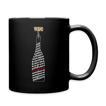 Amphora in Every Language - Mug uni - noir - Droite