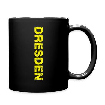 Dresden - Tasse einfarbig - Schwarz - Rechts