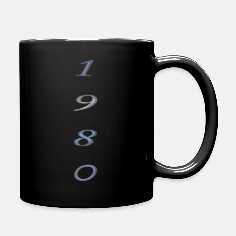 1980 - Mug uni - noir