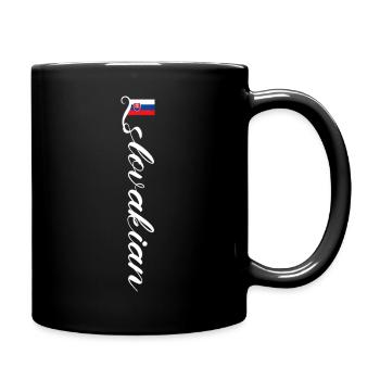 Slovakia - Full Colour Mug - black - Right