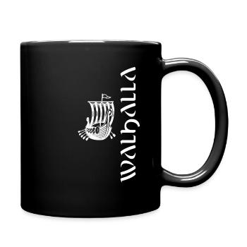 Valhalla Viking Vikings Bjoern Iron Side - Full Colour Mug - black - Right