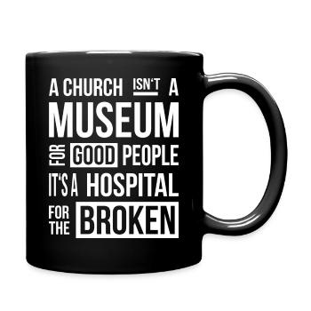 Church Museum - Full Colour Mug - black - Right