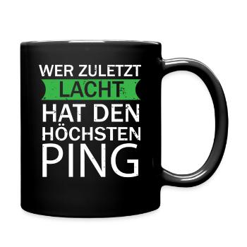Gaming TShirt für Gamer und Nerds Geschenk - Tasse einfarbig - Schwarz - Rechts